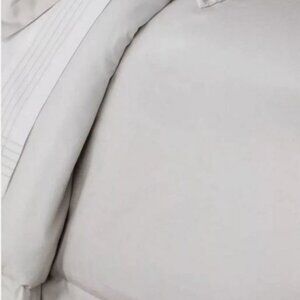 Ralph Lauren Lovan Jacquard Duvet Cover Full/Queen Parchment Organic Cotton NEW